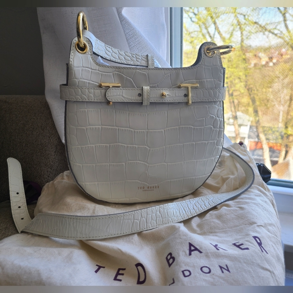 Ted Baker Imitation Crocodile Crossbody Bag